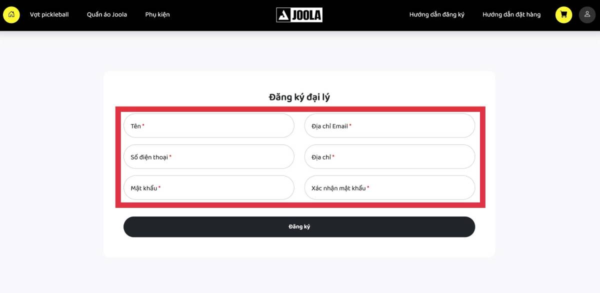 Đăng ký làm đại lý ủy quyền Joola chính hãng tại Việt Nam, Bảo hành chính hãng Joola Việt nam